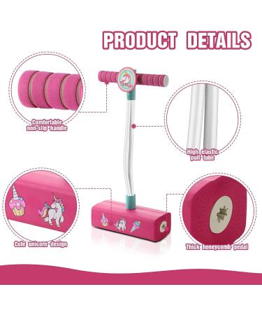 Leitee 3 Pcs Unicorn Gift Pogo Stick for Kids - Fun and Safe Foam Pogo Jumper Toy for Indoor and Outdoor Sports - Buy Online on GoSupps.com