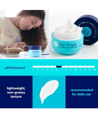 Day+Bright Facial Moisturizer for Teen & Tween Girls 50mL | Non-Greasy Daily Hydration | pH-Balanced Formula with Chamomile Turmeric Ashwagandha Squalane. - Buy Online on GoSupps.com