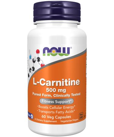 Now Foods L Carnitine 60 Veggie Capsules
