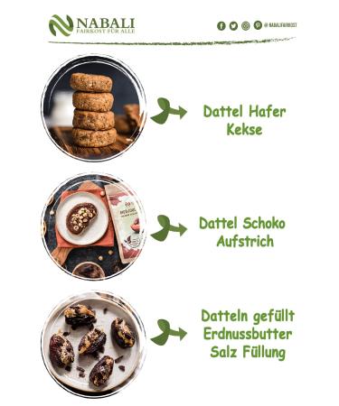 NABALI FAUMOST Medjool Dates - 100% Natural & Vegan | Honey-Sweet Caramel Flavor | 5kg Pack - No Preservatives - Buy Online on GoSupps.com