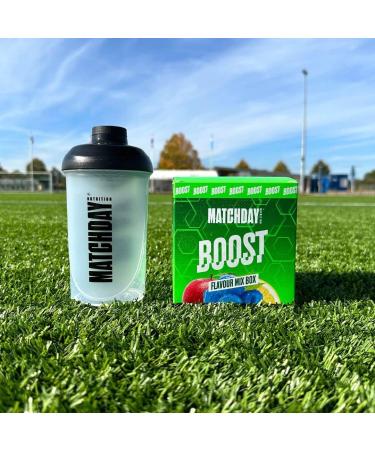 Matchday Nutrition Boost Mix Box Starter Pack | 3 Flavors | ATP Booster | Sports Drink with Amino Acids & Carbs | 15 Portions for Speed Explosiveness & Endurance | International Shipping Available - Buy Online on GoSupps.com