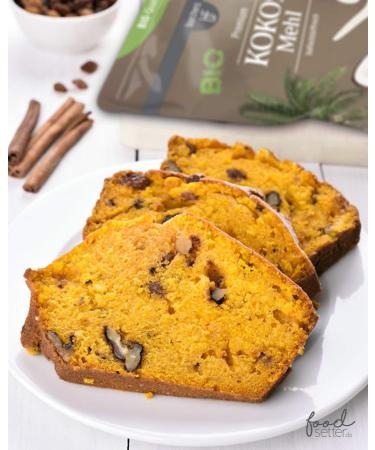 Buy Borchers Organic Premium Coconut Flour 6x400g - Vegan High Fiber Protein Source for Cooking & Baking - Buy Online on GoSupps.com