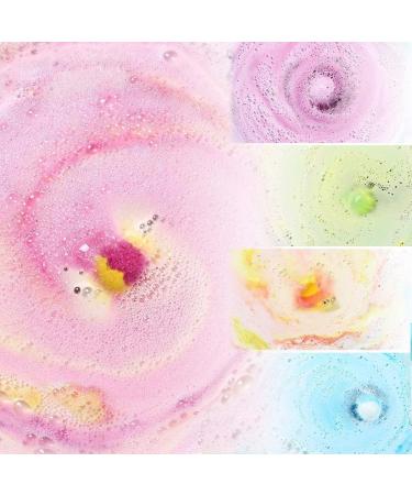 Organic Bath Bombs Gift Set - 12 Fizzy Bubble Bath Bombs with Essential Oils - Vegan Spa Kit for Her, Men, Kids - Birthday Gift Idea - Buy Online on GoSupps.com
