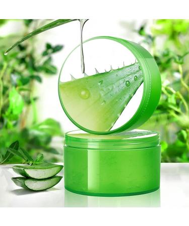 Qukaim Skin Care Aloe Vera Gel Aloe Vera Gel Hydrating Soothing Cream 10.6oz for Home Beauty Salon - Buy Online on GoSupps.com