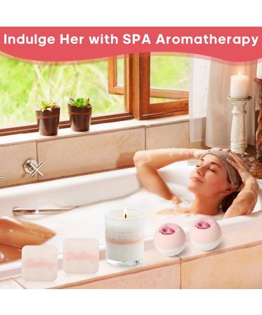 Birthday Gifts for Women - Spa Gift Basket with Wine Tumbler | Unique Gift for Her - Mom, Sister, Wife | Mother's Day, Birthday Ideas for Women Who Have Everything - Buy Online on GoSupps.com