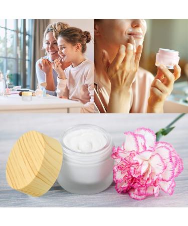 Winfred 5pcs 30g Empty Cosmetic Jars Travel-Friendly Cream Jars Sample Box for Skincare & Beauty - Buy Online on GoSupps.com