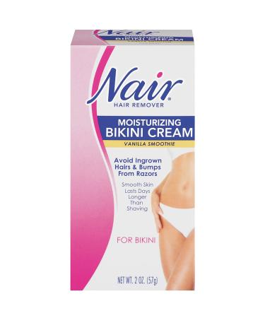 Nair Hair Remover Bikini Creme Vanilla Smoothie 2 Ounce Bottle 1