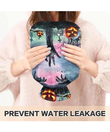 Naanle Halloween Pumpkins Hot Water Bottle | 1L Handfoot Warmer for Pain Relief | MITED Transparent Heat Therapy Bags - Buy Online on GoSupps.com