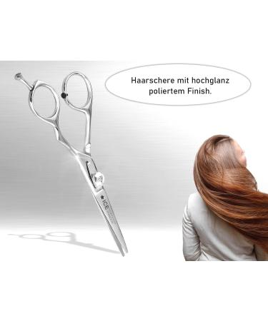 Professional Stainless Steel Hair Scissors | Effilier & Modeling Hairdressing Scissors (5.5 inches) - Sharp Rust-Free Cutting Edge for Perfect Haircuts - Buy Online on GoSupps.com