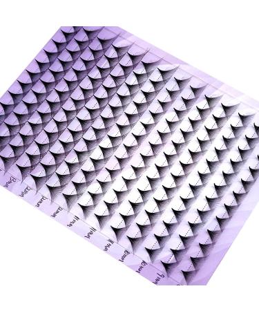 Premium Handmade Eyelash Extensions - HBZGTLAD 30/40D Fluffy Fans C/D/DD Curl 0.05mm Thin Base Matte Black Realistic Lashes (8-15mm Mix) - International Shipping Available - Buy Online on GoSupps.com