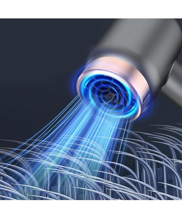 Portable Hair Dryer With Fast Drying Technology High-speed Unique Motor for Fast Drying Professional Ionic Blow Dryer Quiet Lightweight HairdryerLightweight Fast Drying for Women and Men (Grey) - Buy Online on GoSupps.com