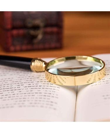 Lightweight Magnifying Glass Handheld High-Definition Metal 20 Times Magnifying Glass for Observation for Reading Appraisal Repaiwatches Lofty Ambition - Buy Online on GoSupps.com