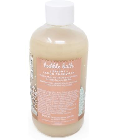 Bright Lemon Snowdrop 8 oz Bubble Bath | Luxurious Effervescent Soak for Relaxation | Shop Internationally - Buy Online on GoSupps.com