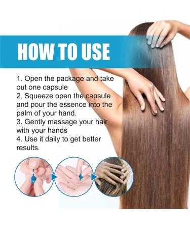 IFFANY Keratin & Argan Oil Hair Serum Hair Serum Capsules for Frizzy Dry & Damaged Hair - Buy Online on GoSupps.com