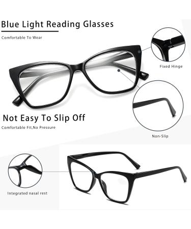 Shop Stylish Oversized Cat Eye Reading Glasses for Women - 3 Pack Durable Fashionable Eyewear | International Shipping Available - Buy Online on GoSupps.com