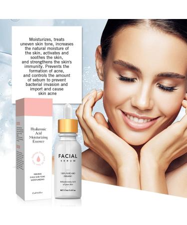 Hyaluron serum for men and women hyaluronic acid serum for the face with antiwrinkle active ingredients hyaluronic acid facial serum moisturizing serum 17 ml x 2 pieces - Buy Online on GoSupps.com