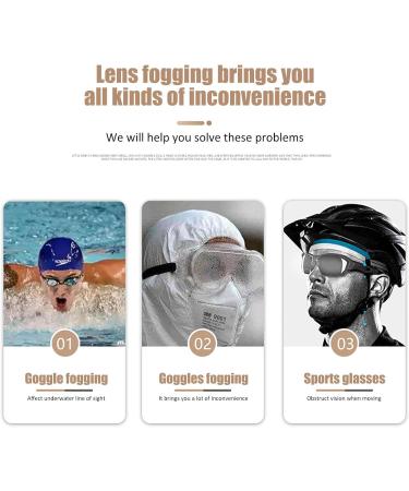 Fog Spray | 15ml Long Lasting Fog Spray Glasses Cleaner Prevents Fog on Eyeglasses Sunglasses AR Glass Lenses Cleaner for Glasses Acime - Buy Online on GoSupps.com