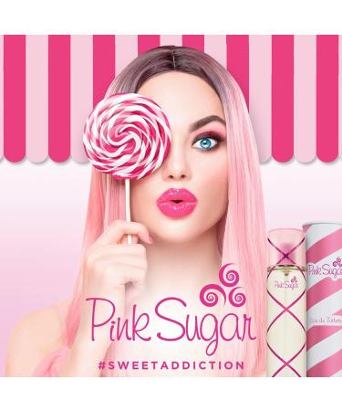 Pink Sugar Eau de Toilette Perfume for Women Floral + Fruity Scent Notes of Raspberry Cotton Candy and Vanilla Sweet and Sensual Fragrance 2 pc Set-1.7 Edt & Lip Gloss - Buy Online on GoSupps.com