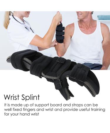 Adjustable Wrist Splint & Brace for Sprains Arthritis & Fractures - Left Medium Size - Buy Online on GoSupps.com