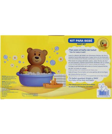 Ricitos de Oro Baby Kit - Hypoallergenic Chamomile Shampoo Soap Lotion & Cologne | Perfect for Sensitive Skin - Buy Online on GoSupps.com