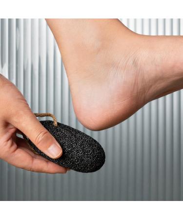 Natural Volcanic Pumice Stone Set 2 Pieces for Feet & Hands Callus Removal & Deep Cleaning Bamboo Charcoal Conical Shape for Hard-to-Reach Areas - Buy Online on GoSupps.com