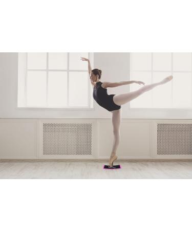 Portable Ballet Turning Board - Spin Turn Board for Dancers, Ice Skaters, Gymnasts & Cheerleaders - Pink - Buy Online on GoSupps.com