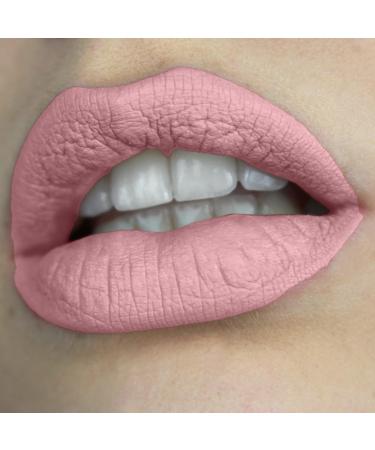 Mynena Rosy Peach Matte Lipstick - Long Lasting, Waterproof, Lightweight | Talc-Free, Mica-Free, Gluten-Free, Paraben-Free - Buy Online on GoSupps.com