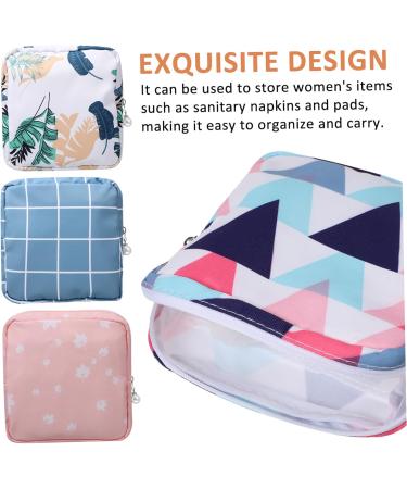 Buy OHPHCALL 4-Piece Travel Storage Bags Set for Women's Essentials - Ideal for Bandages Feminine Pads and Cosmetics | International Shipping Available - Buy Online on GoSupps.com