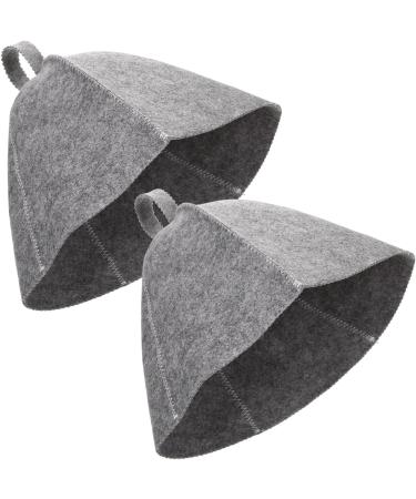 Buy MAGICLULU Dual Ukrainian Sauna Hats | Wool Felt Vaporarium Hat for Women & Men - Perfect for International Shipping - Buy Online on GoSupps.com