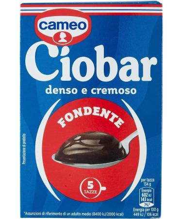 Cameo Ciobar Lot de 4 flacons de poudre pour fondant au chocolat chaud et noir 115 g chaque paquet contient 5 sachets de 23 g + porte-cl s Beni Culinari - Buy Online on GoSupps.com