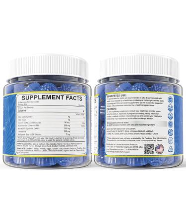 LILICARE Methylene Blue Gummies for Humans | Upgraded Antioxidant & Brain Booster Supplement for Cognitive Function, Energy, Cellular& Mitochondrial Health | Pure, Fast-Absorbing, Vegan, 60 Counts - Buy Online on GoSupps.com