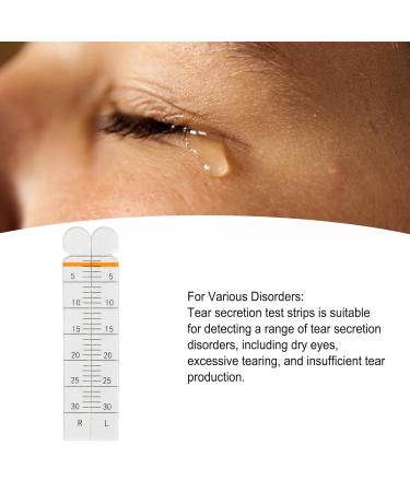 Ophthalmological Fluorescence Test Strips for Tear Secretion Disorders - Non-Invasive 10 Packs | Home Use - Buy Online on GoSupps.com
