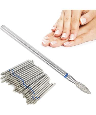 Nail Grinding Head Anticorrosion Nail Grinding Bits Practical Convenient for Professional Use for Nail Polish Removal for Manicure for General Purpose(M-2.7mm) - Buy Online on GoSupps.com