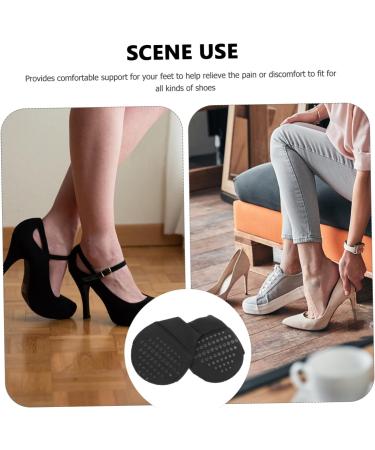 FRCOLOR 20 Pairs Forefoot Padding Half Socks for Women Half-liner Socks Half Socks with Toe Protection Breathable Half Socks Toe Cap Socks High Heel Sweat Absorption Silicone - Buy Online on GoSupps.com