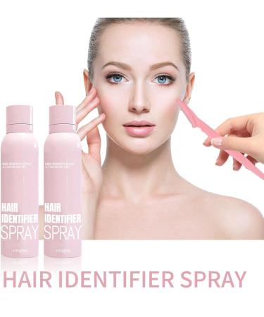 Hair Identifier Spray for Face Shaving Face Hair Identifier Spray for Dermaplaning Effective Foam Hair Removal Spray - Skin Dermaplaning Spray for Face for Women Gifts Y mark + bla-de - Buy Online on GoSupps.com