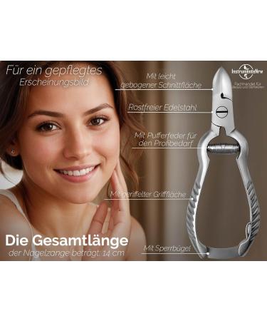 Buy EXELLENT-Solingen 14 cm Nail Pliers with Buffer Spring - Premium Quality & International Shipping - Buy Online on GoSupps.com