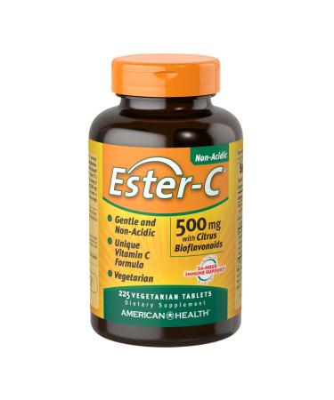 American Health Products - Ester C W/Citrus Bioflavonoids 500 mg 225 Veg Tablets