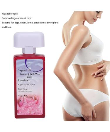 Soft Wax Roller Cartridge - Painless Depilatory Wax Refill for Legs | Rose | International Shipping - Buy Online on GoSupps.com