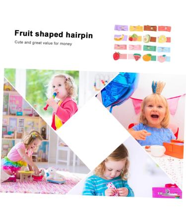 FRCOLOR 16 Sets Bang Clip Cartoon Girls Hair Clips Cute Hair Bobby Kids Makeup Hair Girls Fruit Hair Barrette Fruit Hair Clip Girls Bobby Clip Carrot Hair Fabric Baby Decorate Little Girl - Buy Online on GoSupps.com