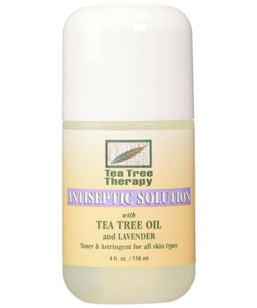 Tea Tree Therapy Antiseptic Solution Tea Tree Oil and Lavender 4 Fluid Ounce