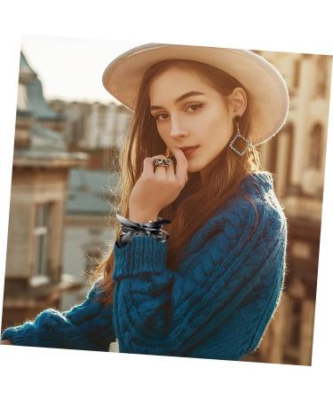 EXCEART 60pcs jewelry 80's accessories for women Silica gel wristband Miss little girl wrist bracelets Bracelet ribbon multi-layer bracelets 80s jewelry for women gold powder bow tie Gift - Buy Online on GoSupps.com