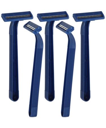 Beaupretty T-Type Bikini-Dravure Razor 24 pieces pubic hair removal beauty razor bikinicone trimmer for body cosmetic tools women travel accessories blue
