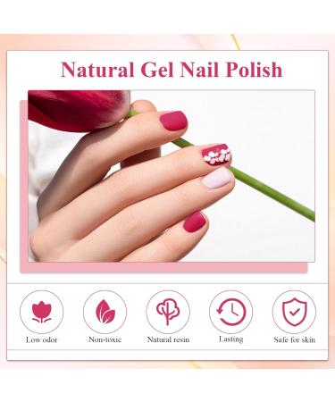 VANREESA Gel Nail Polish Kit with 36W UV Lamp - 12 Autumn Colors, Manicure Tools, Soak Off Gel, Starter Kit for Women - Aurantium, Lilac, Baby Pink - Gift for Her - Buy Online on GoSupps.com