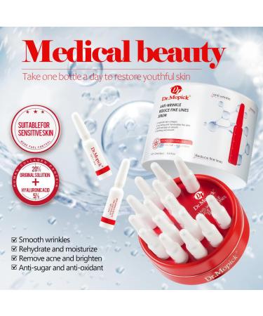 Padoro Dr.Mopick Anti-Wrinkle Essence Firming & Anti-Aging Facial Serum with Collagen Hyaluronic Acid for Smooth Skin - Buy Online on GoSupps.com