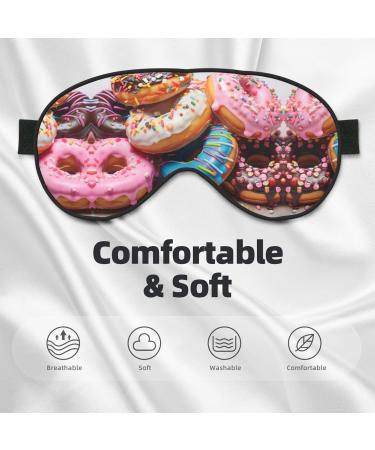 Donuts Sleep Mask | Adjustable Breathable Fashionable Eye Mask for Ultimate Comfort - Shop Internationally - Buy Online on GoSupps.com