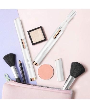 Precision Eyebrow & Facial Trimmer for Women - No Cutting Risk | Mini Electric Shaving Tool - Buy Online on GoSupps.com