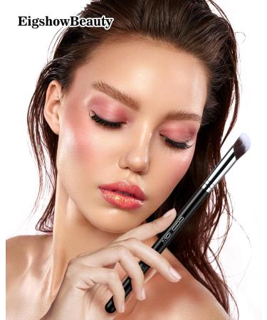 Concealer Brush for Flawless Makeup | Under Eye & Nose Contour Brush (Black E871) - Perfect for Cream & Liquid Foundation - Buy Online on GoSupps.com