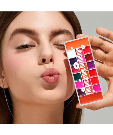 Gloss L vres Color - Palette Maquillage 20 Fards Paupi res | Fard Paupi res Velout Mat Nuanc R sistant Aux Traces - Blush Imperm able Pour v nements Mariage Et Sc ne - Buy Online on GoSupps.com