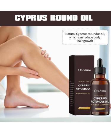 2pcs Cyperus Rotundus Oil Natural Cyperus Oil Cyperus Rotundus Oil with Dropper Moisturizing and Hydrating Used to Inhibit Hair Growth (60ml) - Buy Online on GoSupps.com