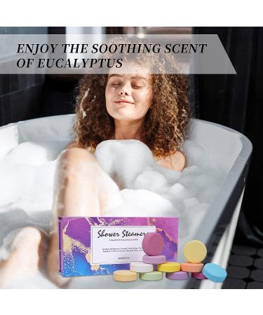 Blahhey Shower Steamers - Aromatherapy Shower Bombs for Self Care, Relaxation, Stress Relief - Bath Gifts for Women and Men - Buy Online on GoSupps.com
